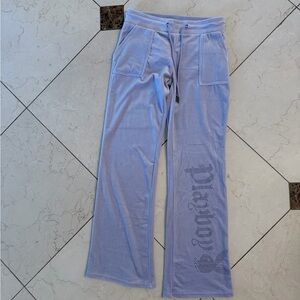 Lavender playboy pants